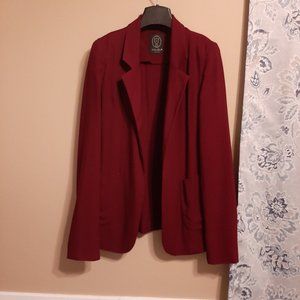 aritzia kent blazer, size 00, burgundy